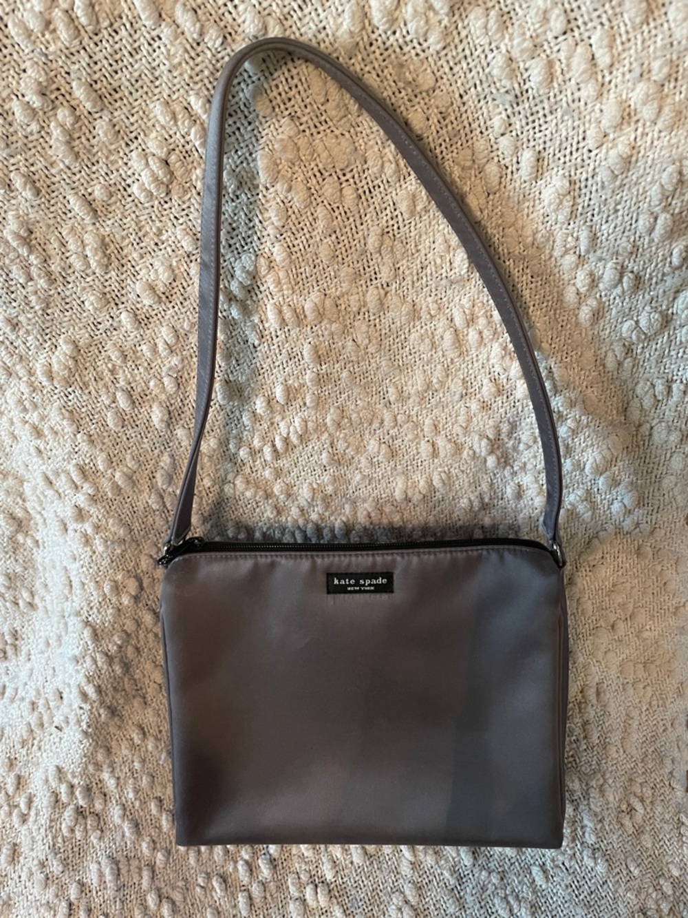 kate spade grey mini shoulder bag